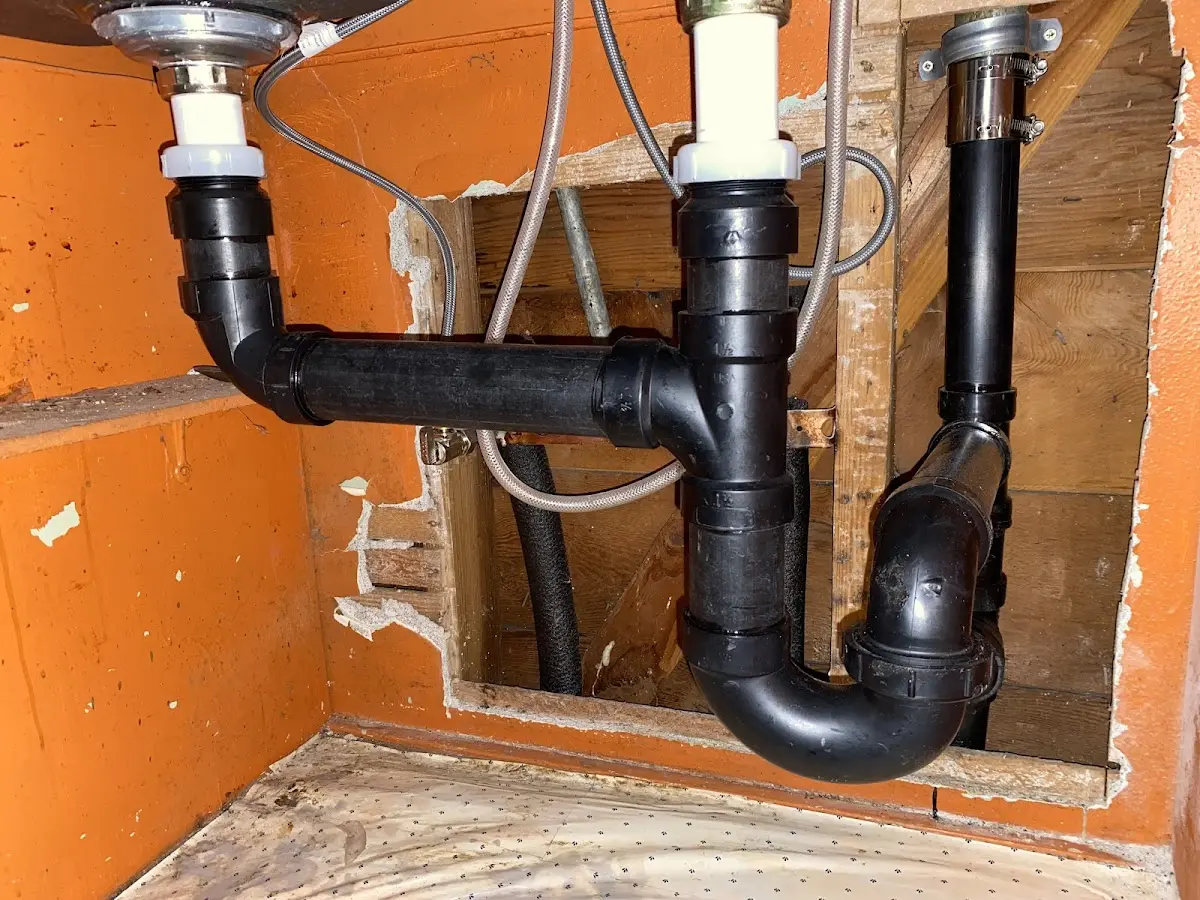 Professional Repiping Services equipment and tools on the job in Liberal